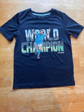 Messi  'World Champion' Graphic Tee